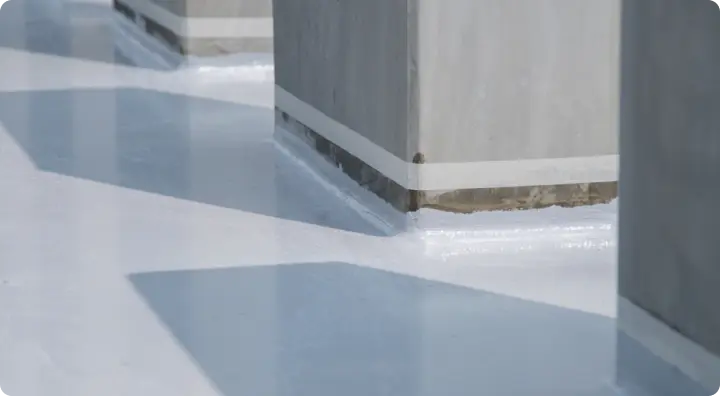 柱と地面の写真